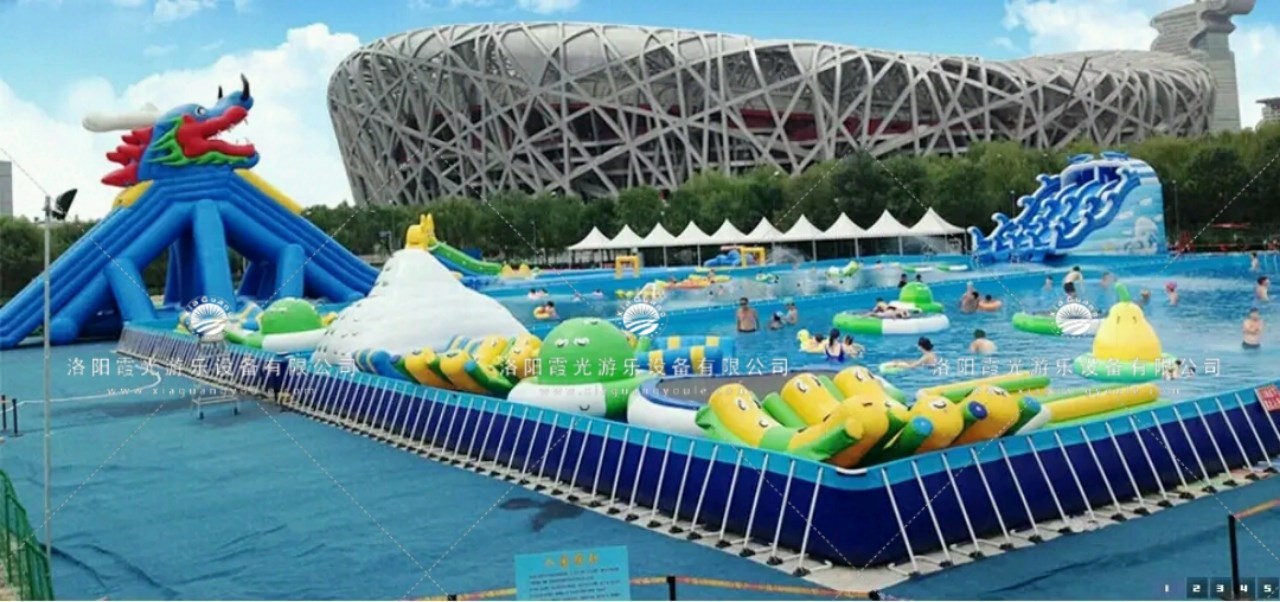 桂阳大型支架泳池